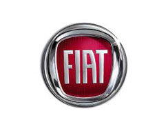 "The distinctive silver ring filled with red and FIAT is written in Silver Fiat logo, signifying professional service and maintenance for Fiat cars and SUVs available at Justfix Automotive in Sunshine North."